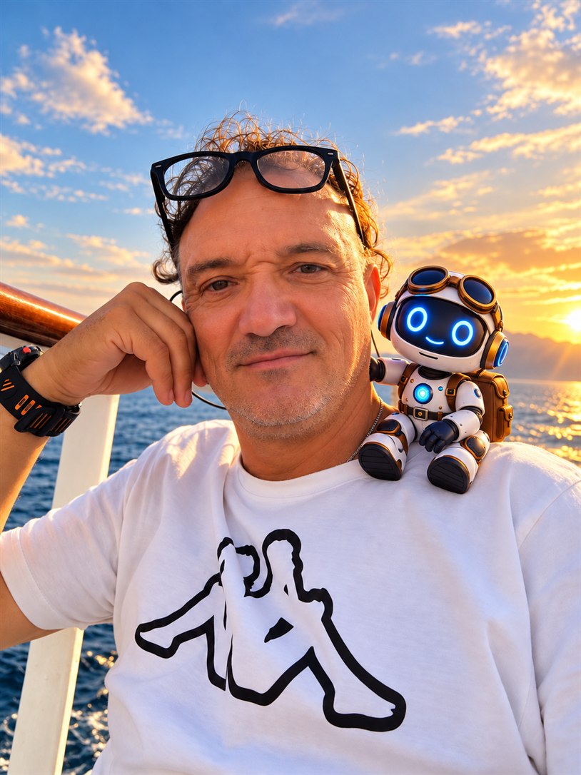 Mario Luise con Gippittino